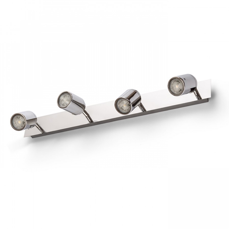 RED - Design Rendl - R13380 - Koupelnové bodové svítidlo DUBLIN 4xGU10/9W/230V IP44