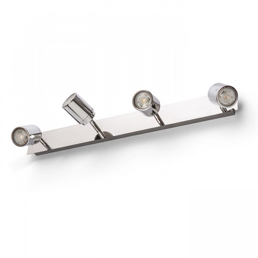 RED - Design Rendl - R13380 - Koupelnové bodové svítidlo DUBLIN 4xGU10/9W/230V IP44