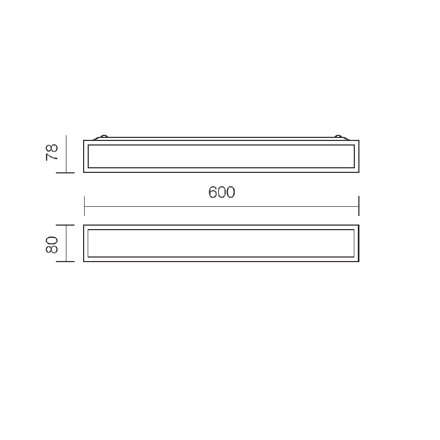 Redo 01-1233 - Koupelnové nástěnné svítidlo EGO 3xE14/28W/230V IP44