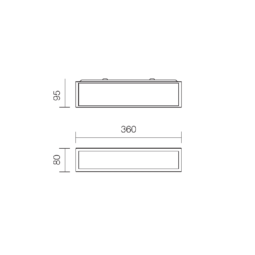 Redo 01-1234 - LED Koupelnové nástěnné svítidlo EGO LED/12W/230V IP44 lesklý chrom