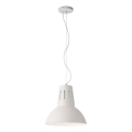 Redo 01-1282 - Lustr na lanku PEEP 1xE27/42W/230V pr. 34,5 cm bílá