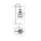 Redo 01-1304 - Stolní lampa THARU 1xE27/42W/230V