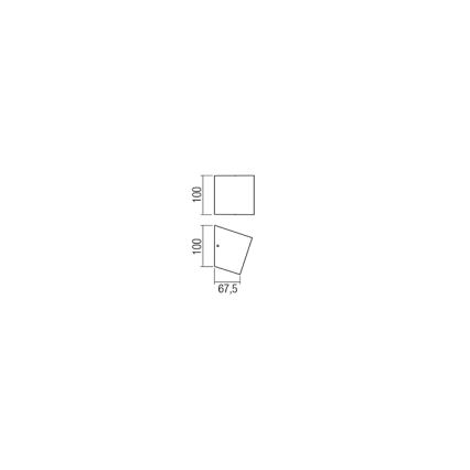 Redo 01-1317 - LED Nástěnné svítidlo TOBIKO LED/6W/230V CRI 90 bílá