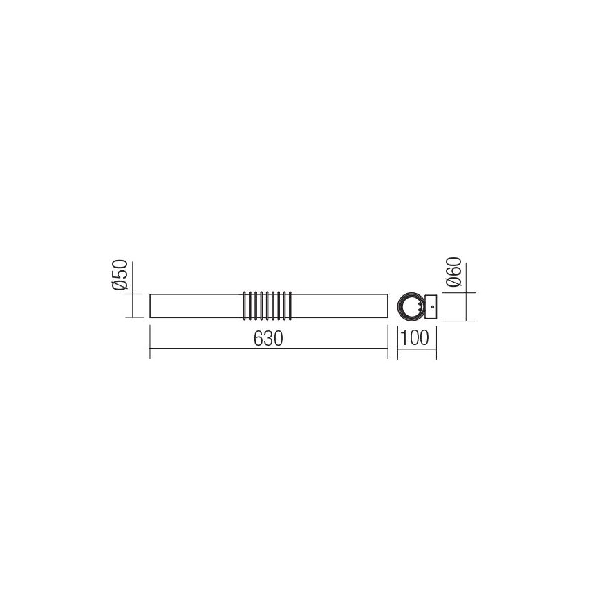 Redo 01-1431 - LED Nástěnné svítidlo AVANCE LED/14W/230V 63 cm bílá