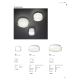Redo 01-1454 - LED Koupelnové stropní svítidlo NAJI LED/18W/230V pr. 35 cm IP44