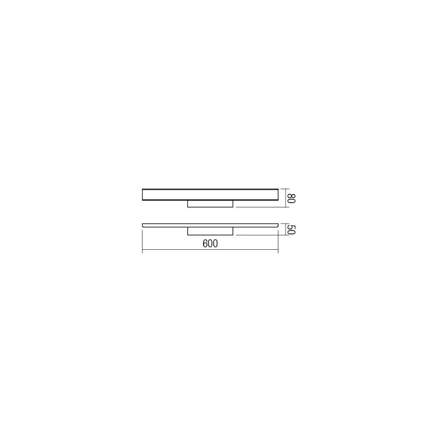 Redo 01-1526 - LED Koupelnové osvětlení zrcadla DAO 1xLED/24W/230V IP44
