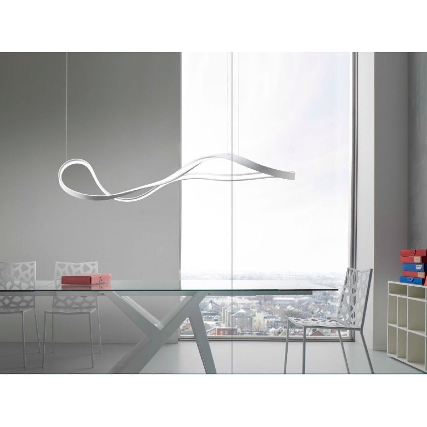 Redo 01-1531 - LED Lustr na lanku NUBO LED/43W/230V bílá