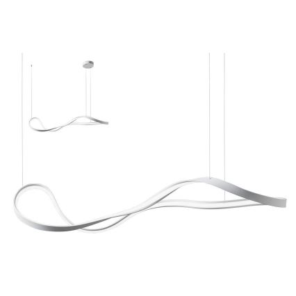 Redo 01-1531 - LED Lustr na lanku NUBO LED/43W/230V bílá