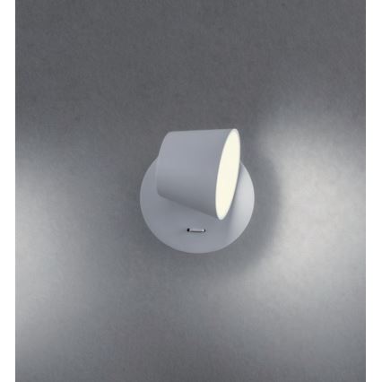 Redo 01-1738 - LED Nástěnné svítidlo SHAKER LED/6W/230V bílá