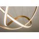 Redo 01-1785 - LED Stmívatelný lustr na lanku NUCLEO LED/55W/230V bronz