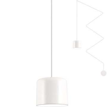 Redo 01-1821 - Lustr na lanku DODO 1xE27/15W/230V pavouk bílá