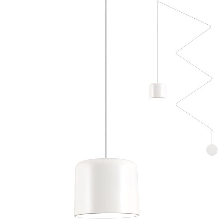 Redo 01-1821 - Lustr na lanku DODO 1xE27/15W/230V pavouk bílá