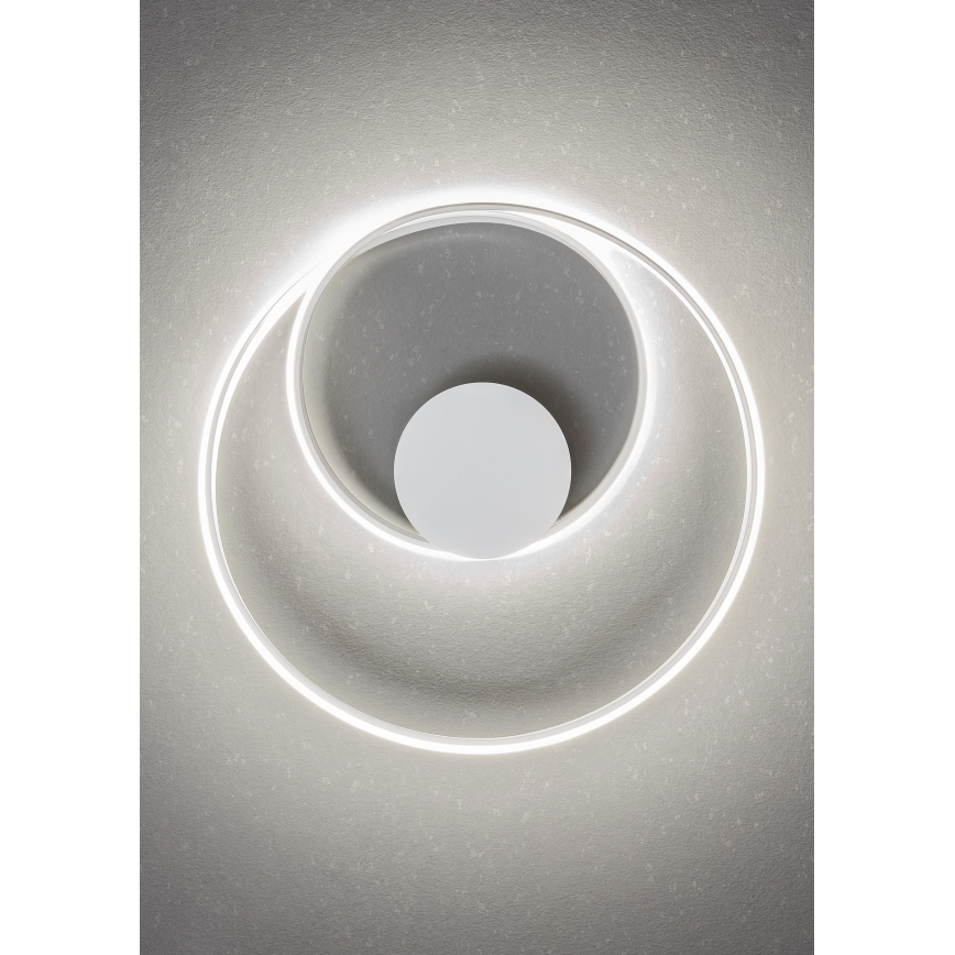 Redo 01-1886 - LED Stmívatelné stropní svítidlo TORSION LED/29W/230V 4000K pr. 55 cm bílá