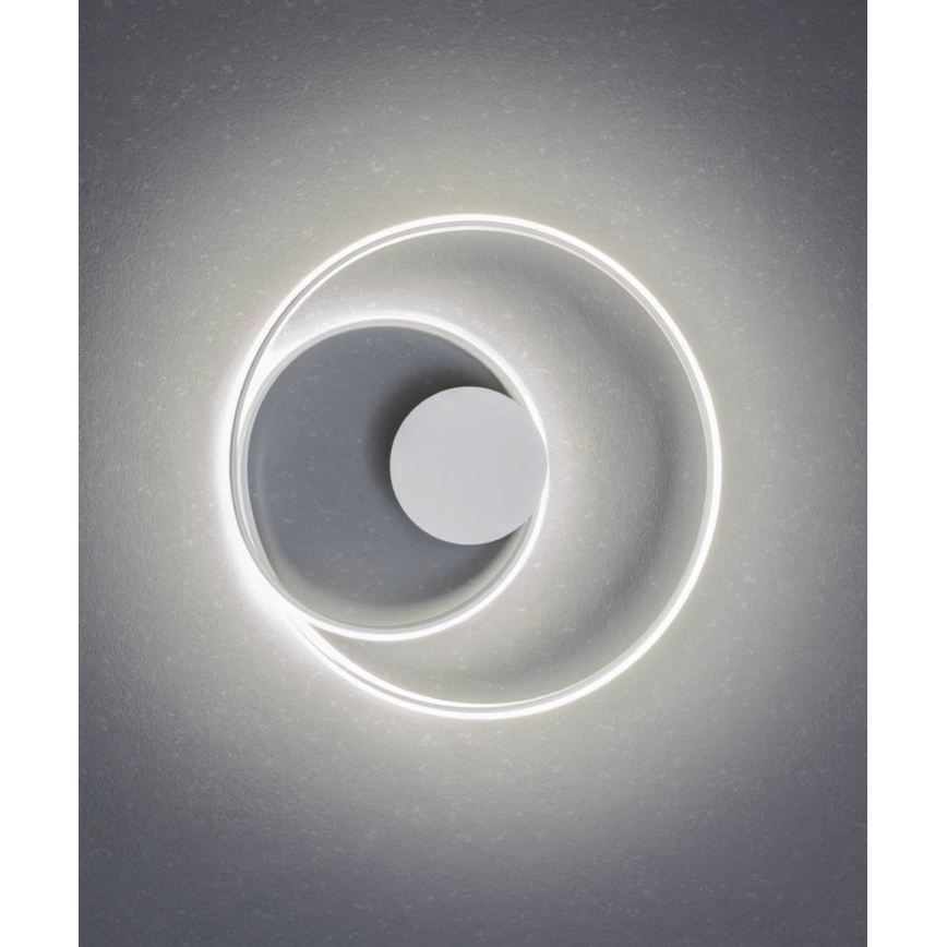 Redo 01-1886 - LED Stmívatelné stropní svítidlo TORSION LED/29W/230V pr. 55 cm bílá