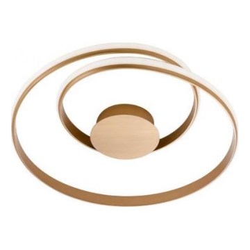 Redo 01-1887 - LED Stmívatelné stropní svítidlo TORSION LED/29W/230V 4000K pr. 55 cm bronzová