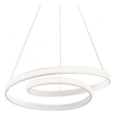 Redo 01-1888 - LED Stmívatelný lustr na lanku TORSION LED/29W/230V 4000K pr. 55 cm bílá