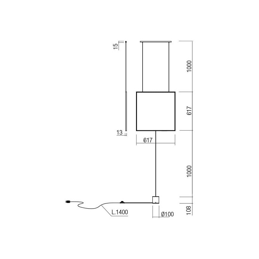 Redo 01-2134 - LED Stojací lampa SLICK LED/28W/230V černá