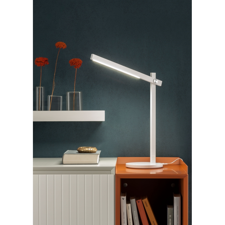 Redo 01-2212 - LED Stmívatelná dotyková stolní lampa OMEO LED/5,5W/230V 3000/4500/6500K bílá