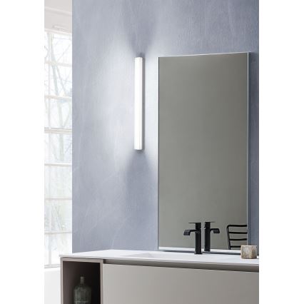 Redo 01-2330 - LED Koupelnové osvětlení zrcadla TASK LED/18W/230V 90 cm CRI 90 IP44 lesklý chrom