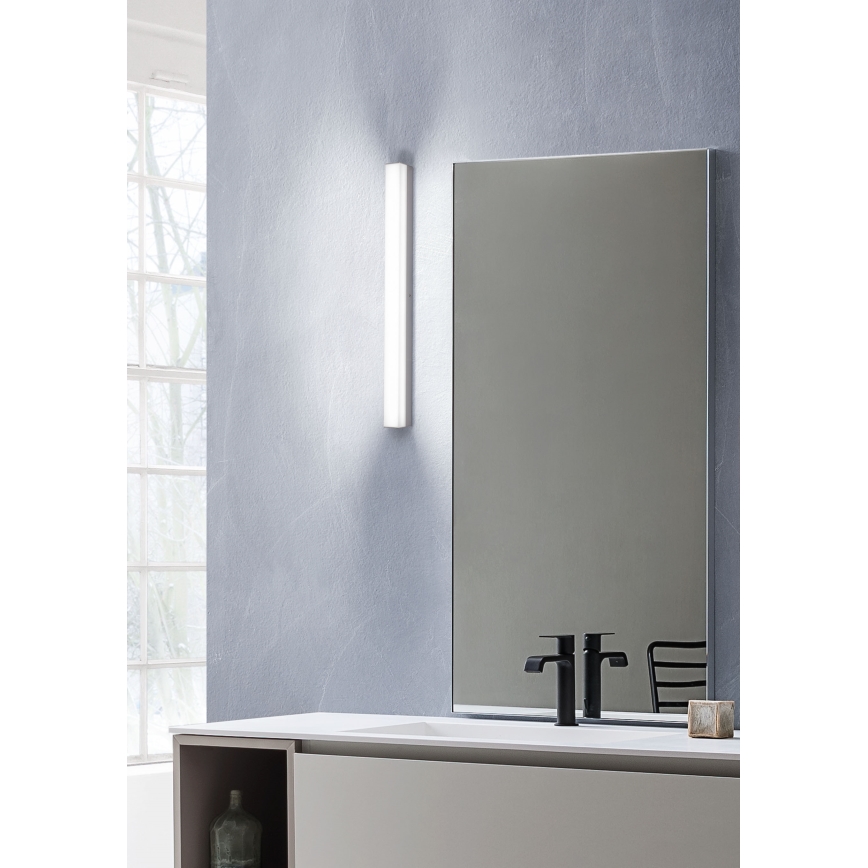 Redo 01-2330 - LED Koupelnové osvětlení zrcadla TASK LED/18W/230V 90 cm CRI 90 IP44 lesklý chrom