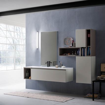 Redo 01-2330 - LED Koupelnové osvětlení zrcadla TASK LED/18W/230V 90 cm CRI 90 IP44 lesklý chrom