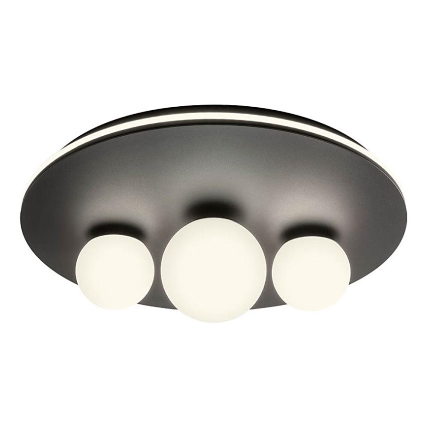 Redo 01-2466 - LED Stropní svítidlo CORUM LED/48W/230V 3000K pr. 49 cm CRI 90 černá