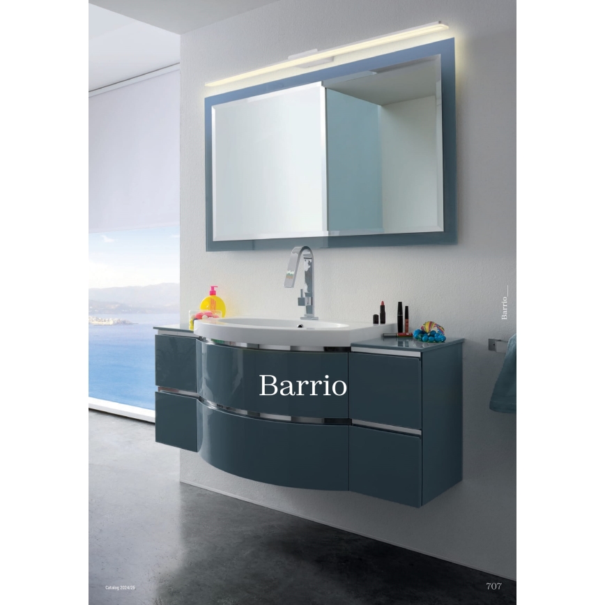 Redo 01-2507 - LED Koupelnové osvětlení zrcadla BARRIO LED/27,39W/230V 90 cm CRI 90 IP44 bílá