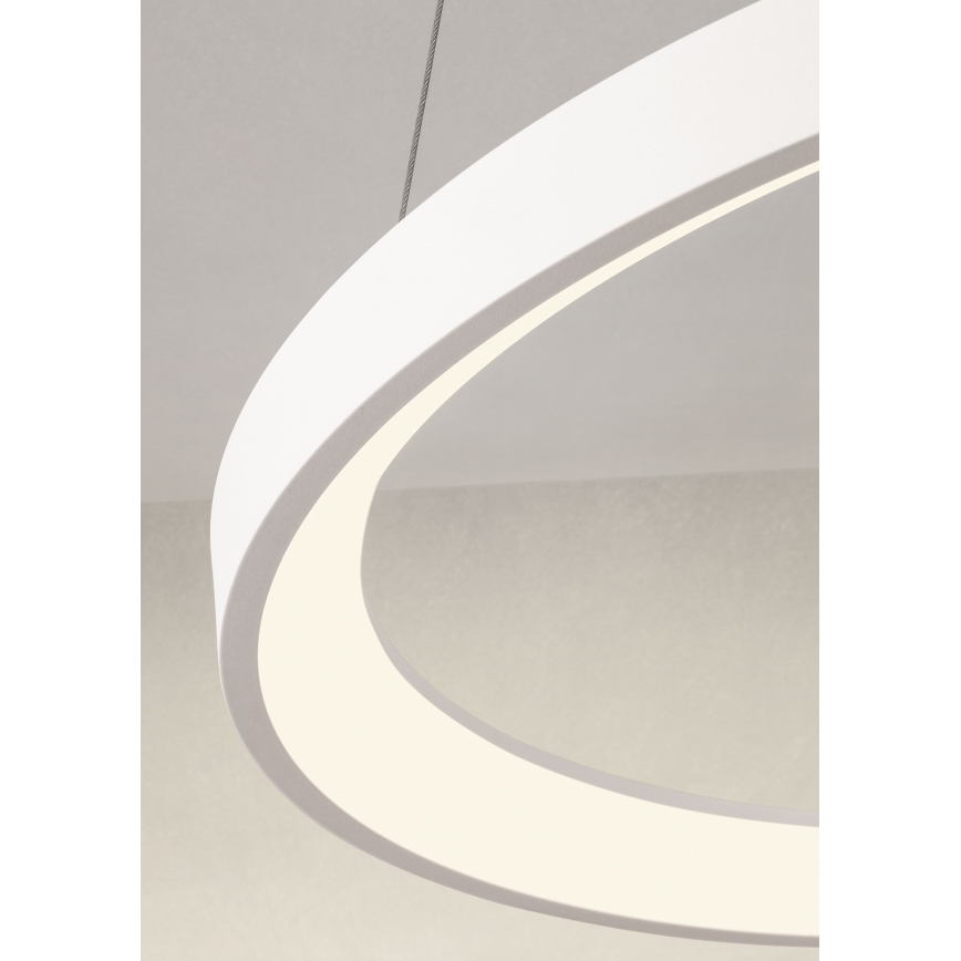 Redo 01-2675 - LED Stmívatelný lustr na lanku ICONIC LED/60W/230V pr. 78 cm bílá