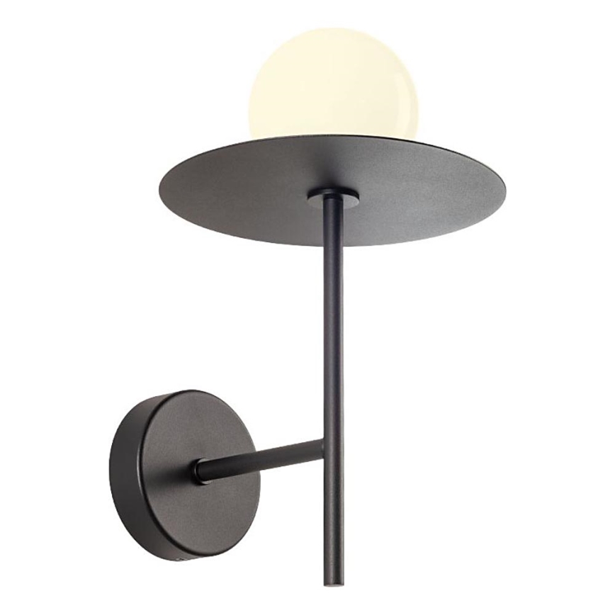 Redo 01-2726 - Nástěnná lampa PLATO 1xG9/10W/230V černá