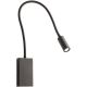 Redo 01-2755 - LED Nástěnná lampa WALLIE LED/3W/230V USB CRI 90 černá
