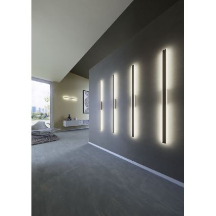 Redo 01-2769 - LED Nástěnné svítidlo WAPI LED/23W/230V 90,5 cm černá