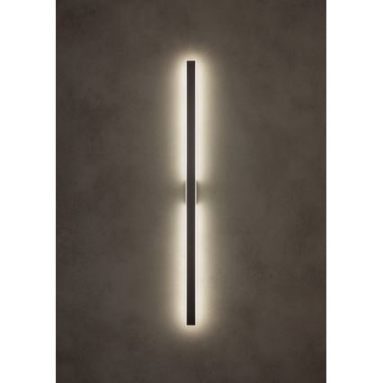 Redo 01-2769 - LED Nástěnné svítidlo WAPI LED/23W/230V 90,5 cm černá