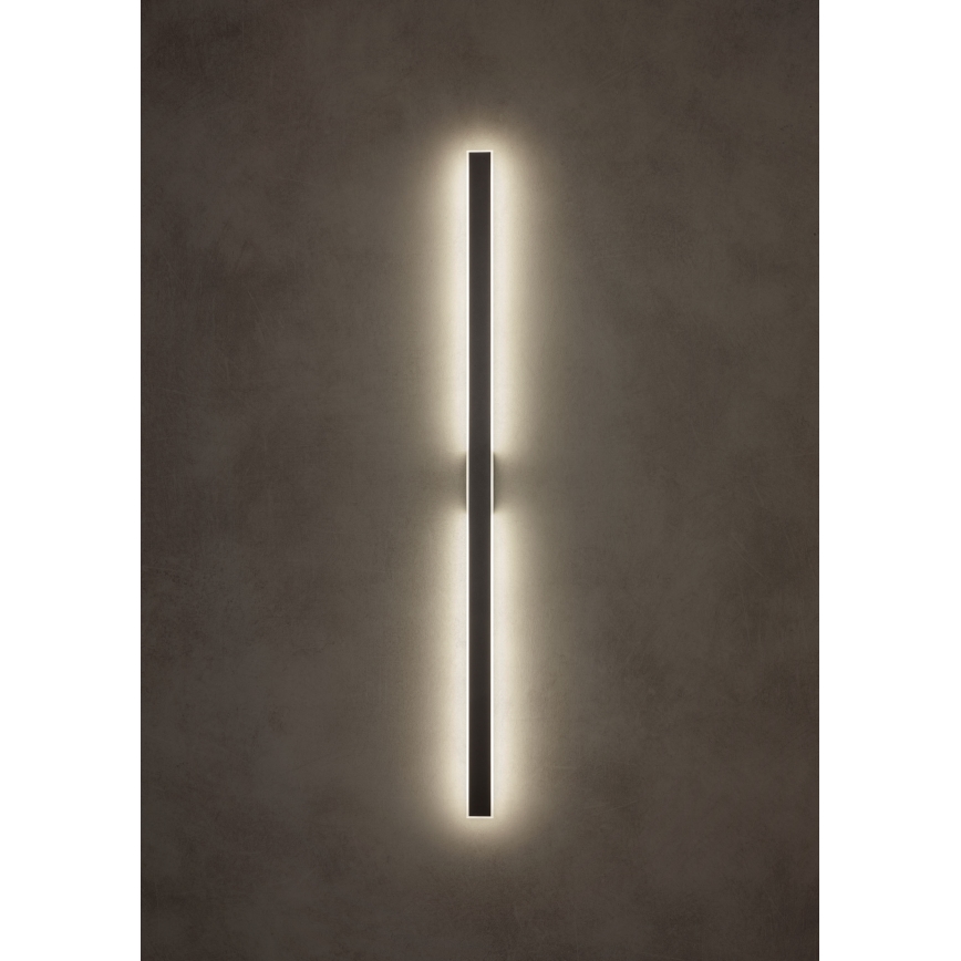 Redo 01-2769 - LED Nástěnné svítidlo WAPI LED/23W/230V 90,5 cm černá