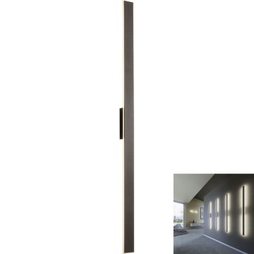 Redo 01-2771 - LED Nástěnné svítidlo WAPI LED/30W/230V 119 cm černá