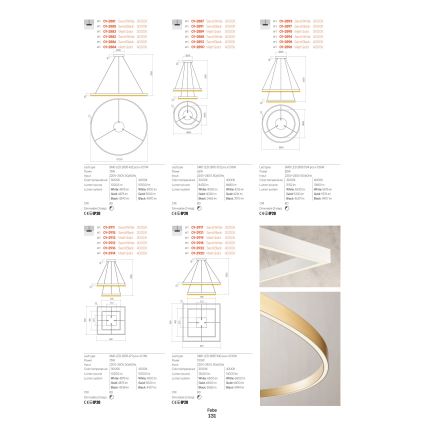 Redo 01-2819 - LED Stmívatelné nástěnné svítidlo FEBE LED/24W/230V černá