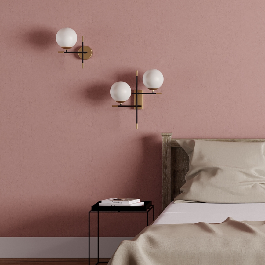 Redo 01-2945 - Nástěnné svítidlo ESSENTIAL 1xE14/28W/230V levá