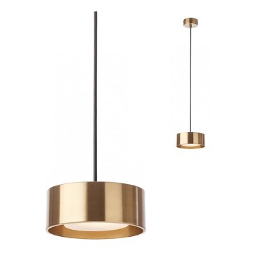 Redo 01-3100 - LED lustr na lanku PUNKT LED/6W/230V pr. 15 cm mosaz