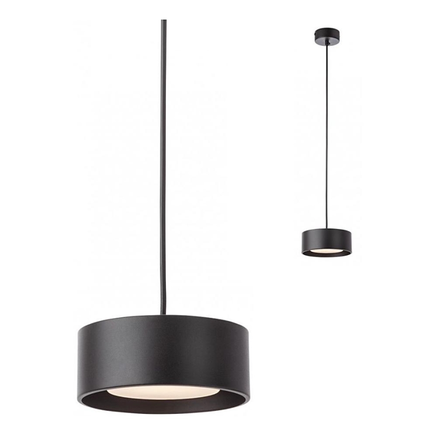 Redo 01-3101 - LED Lustr na lanku PUNKT LED/6W/230V pr. 15 cm černá