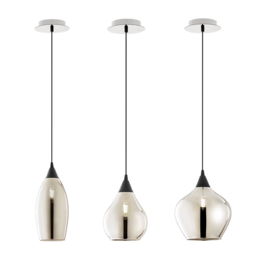 Redo 01-3190 - Lustr na lanku TANNER 1xE14/28W/230V pr. 15 cm