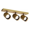 Redo 01-3405 - Bodové svítidlo DELPHI 3xGU10/7W/230V zlatá