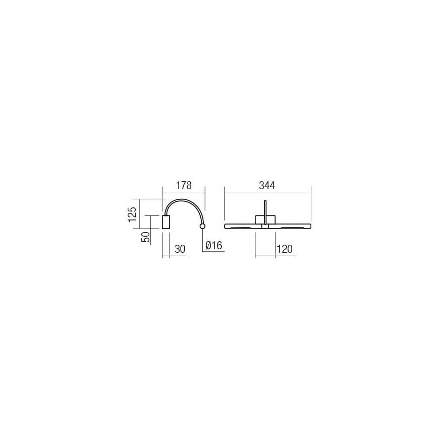 Redo 01-3464 - LED Obrazové svítidlo KENDO LED/6W/230V 34,4 cm CRI 92 bílá