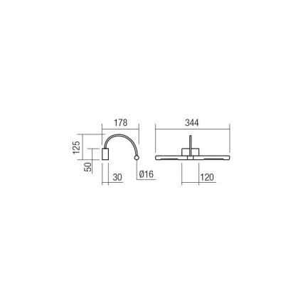 Redo 01-3465 - LED Obrazové svítidlo KENDO LED/6W/230V 34,4 cm CRI 92 černá