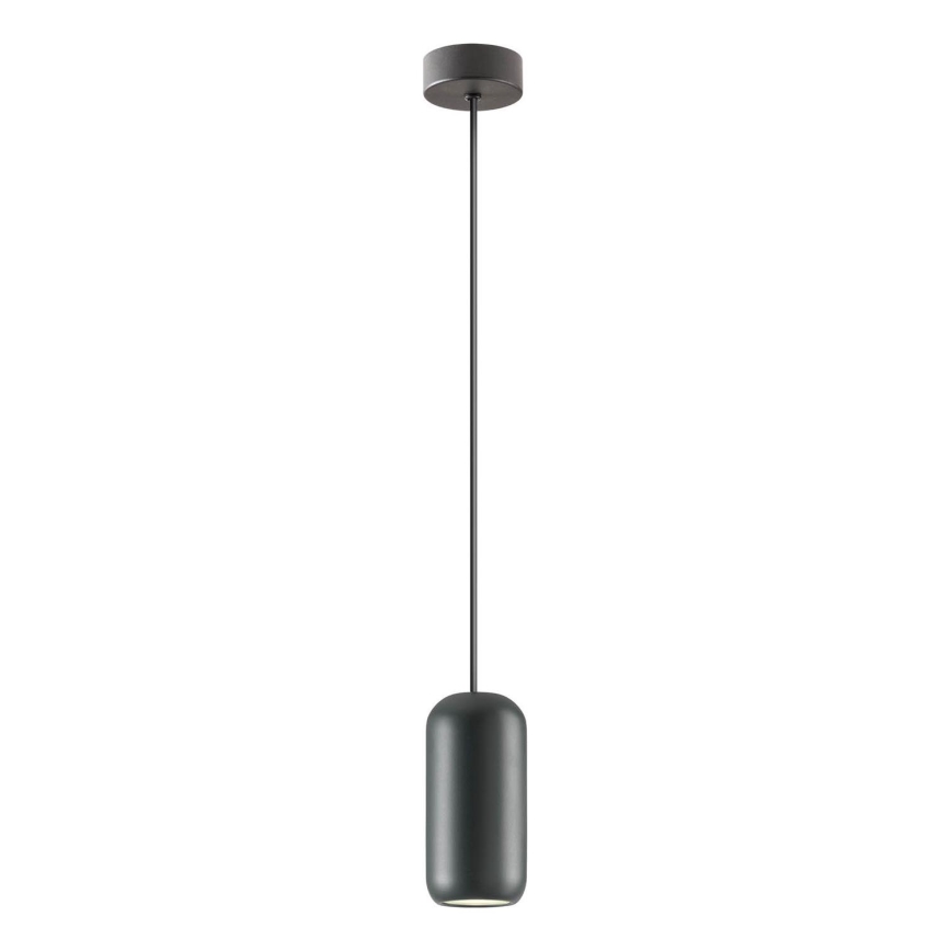 Redo 01-3474 - Lustr na lanku BOOM 1xGU10/10W/230V pr. 7,6 cm černá
