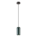 Redo 01-3475 - Lustr na lanku BOOM 1xGU10/10W/230V pr. 7,6 cm zelená