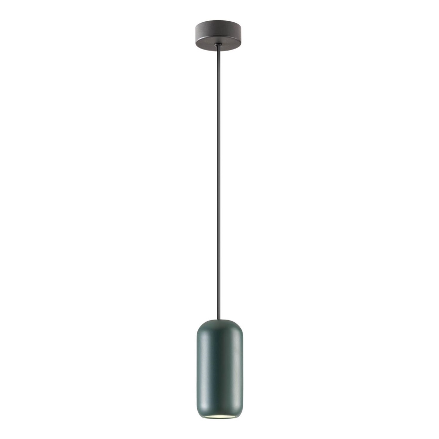 Redo 01-3475 - Lustr na lanku BOOM 1xGU10/10W/230V pr. 7,6 cm zelená