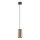 Redo 01-3476 - Lustr na lanku BOOM 1xGU10/10W/230V pr. 7,6 cm hnědá