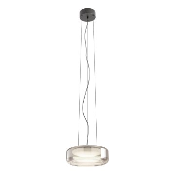 Redo 01-3591 - LED Lustr na lanku SOLERA LED/24W/230V pr. 35 cm CRI 93 3000/4000K šedá