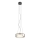 Redo 01-3591 - LED Lustr na lanku SOLERA LED/24W/230V pr. 35 cm CRI 93 3000/4000K šedá
