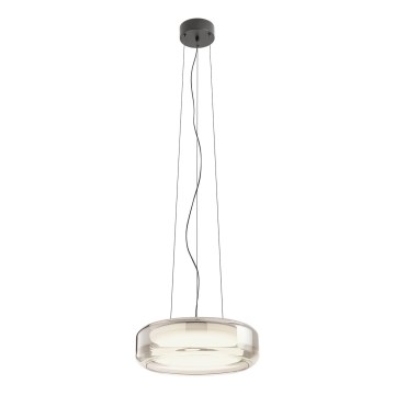 Redo 01-3592 - LED Lustr na lanku SOLERA LED/36W/230V pr. 45 cm CRI 93 3000/4000K šedá
