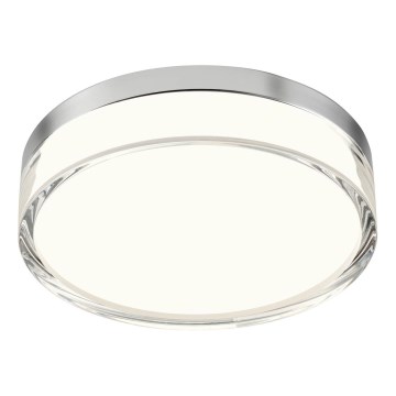 Redo 01-3727 - LED Koupelnové stropní svítidlo FRISBI LED/12W/230V pr. 23 cm CRI 90 3000/4000K IP44 lesklý chrom